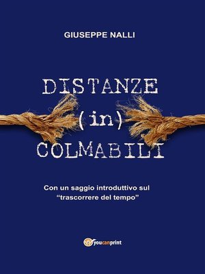 cover image of Distanze (in)colmabili